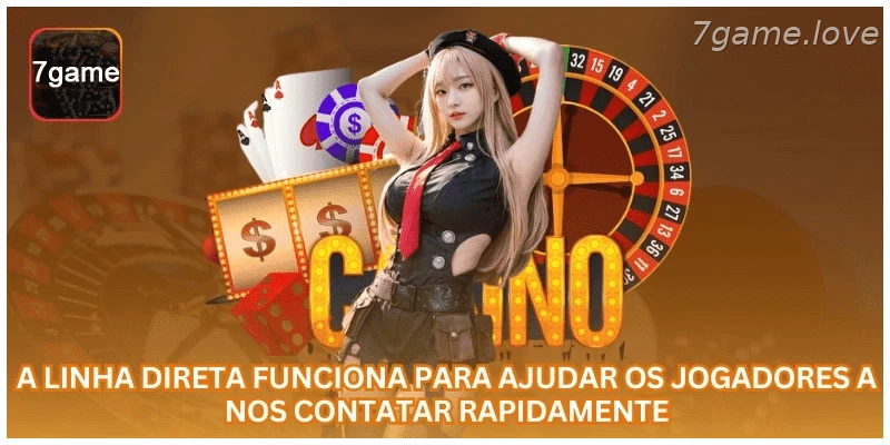 Central de atendimento para jogadores da 7GAME.