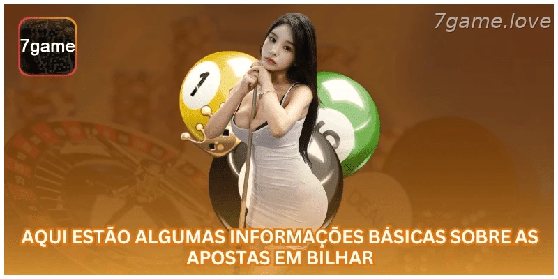 Informações básicas sobre apostas em bilhar online.