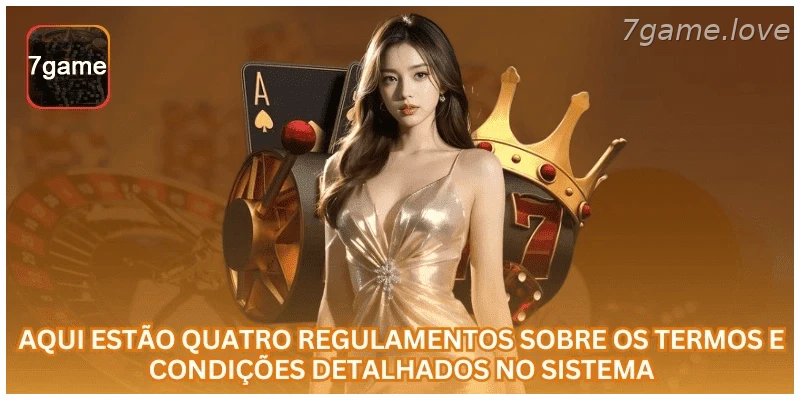 Principais regras de uso da 7GAME para jogadores online.