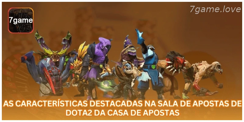 Recursos da sala de apostas em Dota2 na plataforma.