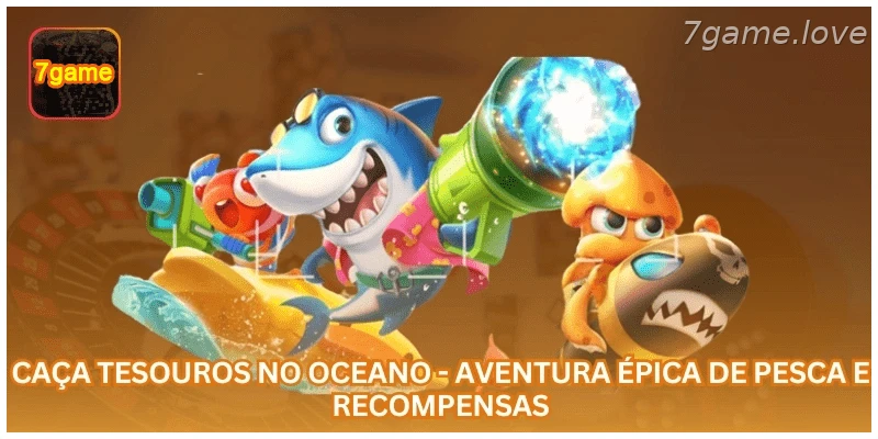 Caça Tesouros no Oceano - Aventura Épica de Pesca e Recompensas.