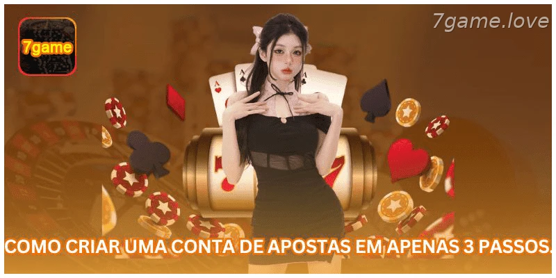 Como criar uma conta de apostas em apenas 3 passos.
