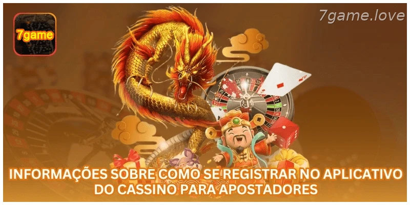 Como se registrar no aplicativo 7GAME pelo celular.