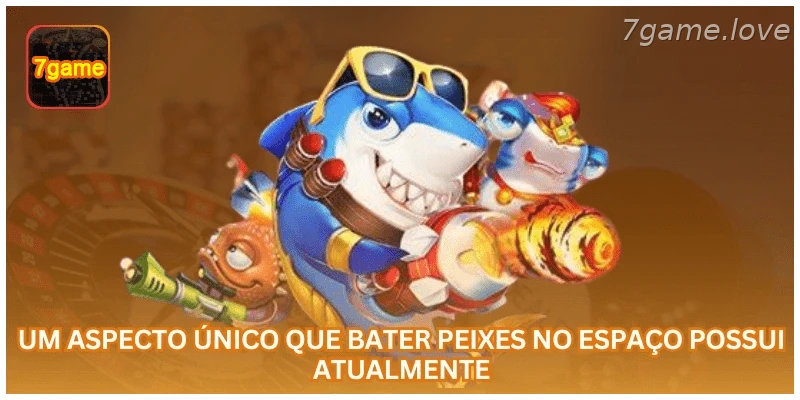 Destaques do jogo Bater Peixes no Espaço na 7GAME.