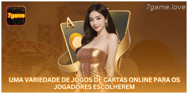 Uma variedade de jogos de cartas online para os jogadores escolherem.